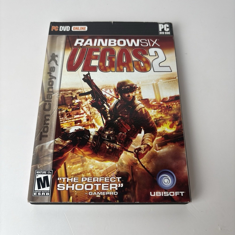 Tom Clancys Rainbow Six Vegas 2 (PC) DVD-ROM Windows Vista/XP Ubisoft Video Game